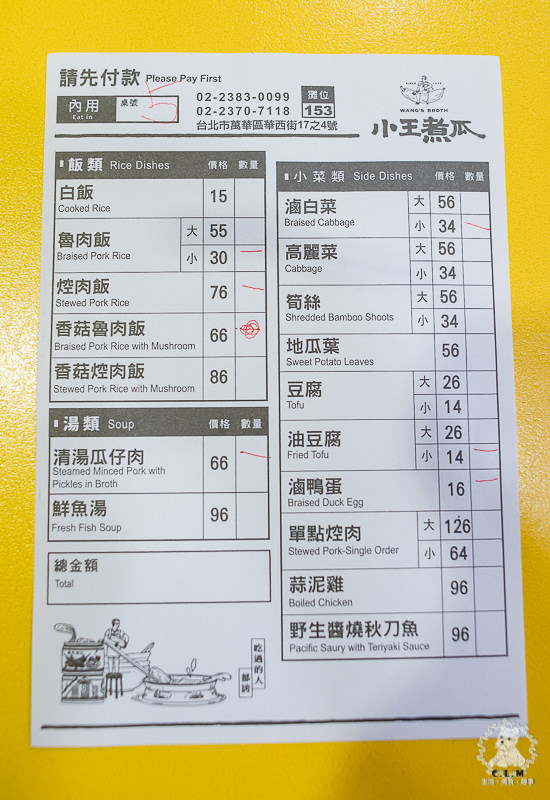 小王煮瓜|台北萬華華西街夜市食記|不是老王賣瓜,鹹甜清香的米其林必比登推薦小吃,清湯瓜仔肉、魯肉飯 - 第14張圖