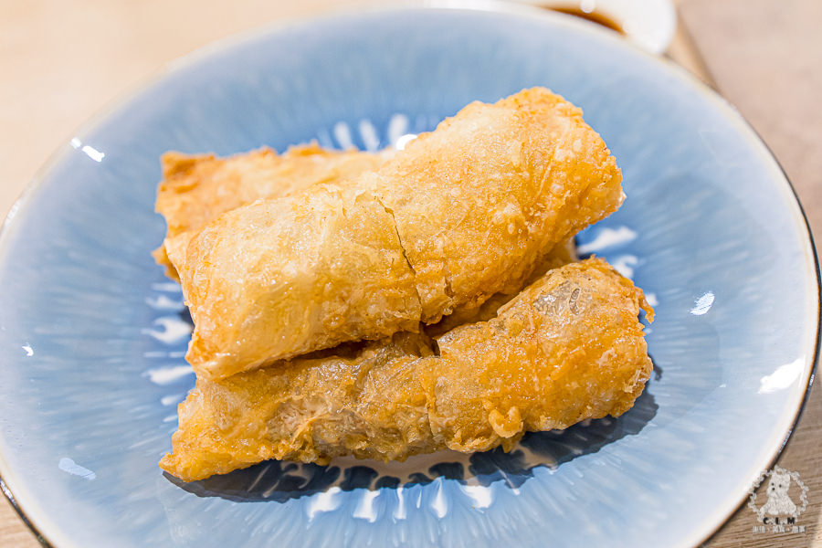 華漾DIM SUM 華泰名品城店|桃園中壢青埔食記|OUTLET裡的人氣港式飲茶,整體口味不錯會員可打折,推薦鮮蝦腐皮捲以及蝦球伊麵 - 第17張圖