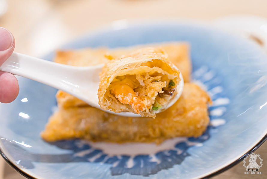 華漾DIM SUM 華泰名品城店|桃園中壢青埔食記|OUTLET裡的人氣港式飲茶,整體口味不錯會員可打折,推薦鮮蝦腐皮捲以及蝦球伊麵 - 第19張圖