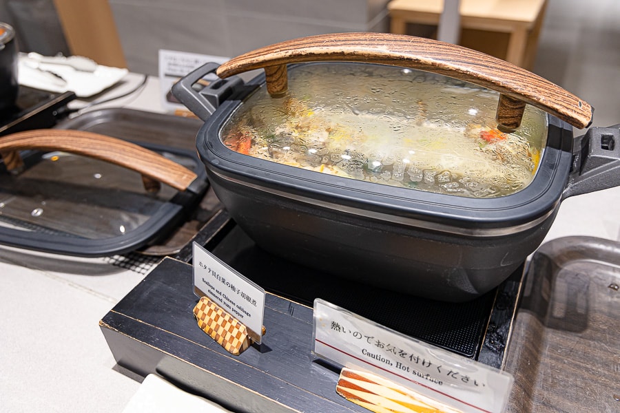 【日本箱根】蘆之湖花織旅館|一泊二食自助BUFFET晚餐、早餐吃到飽餐飲篇,樣式多元口味精緻好吃推薦 - 第19張圖