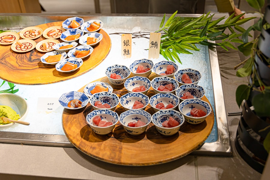 【日本箱根】蘆之湖花織旅館|一泊二食自助BUFFET晚餐、早餐吃到飽餐飲篇,樣式多元口味精緻好吃推薦 - 第24張圖