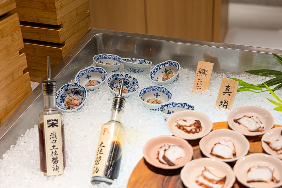 【日本箱根】蘆之湖花織旅館|一泊二食自助BUFFET晚餐、早餐吃到飽餐飲篇,樣式多元口味精緻好吃推薦 - 第27張圖