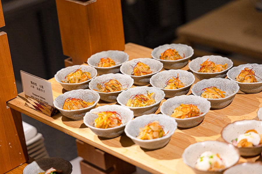 【日本箱根】蘆之湖花織旅館|一泊二食自助BUFFET晚餐、早餐吃到飽餐飲篇,樣式多元口味精緻好吃推薦 - 第33張圖