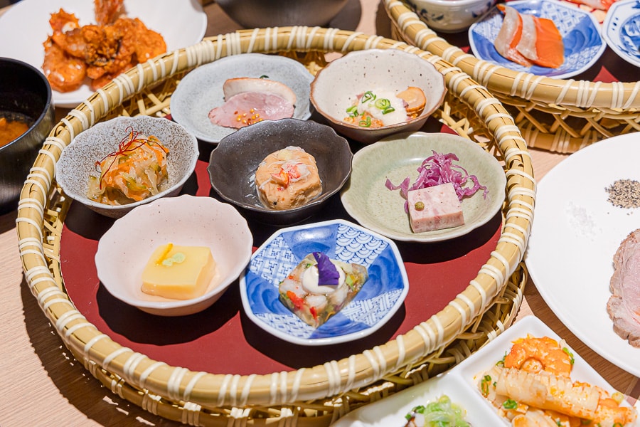 【日本箱根】蘆之湖花織旅館|一泊二食自助BUFFET晚餐、早餐吃到飽餐飲篇,樣式多元口味精緻好吃推薦 - 第53張圖