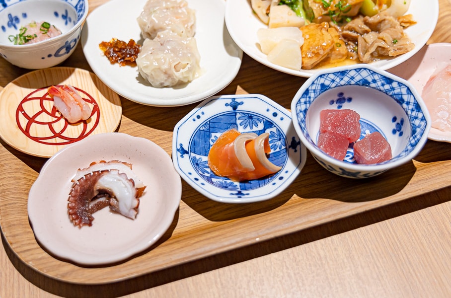 【日本箱根】蘆之湖花織旅館|一泊二食自助BUFFET晚餐、早餐吃到飽餐飲篇,樣式多元口味精緻好吃推薦 - 第66張圖
