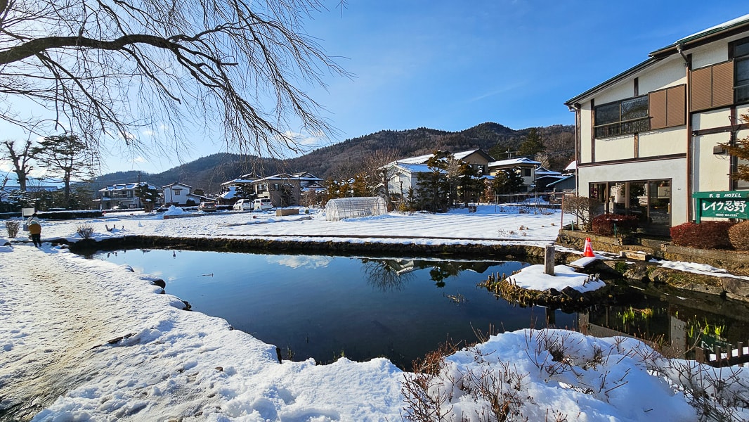 【日本山梨】忍野八海|富士山融雪湧泉池景,觀光客知名景點推薦 - 第43張圖