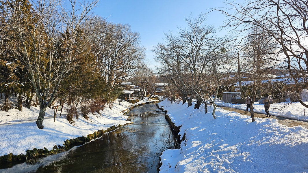 【日本山梨】忍野八海|富士山融雪湧泉池景,觀光客知名景點推薦 - 第48張圖