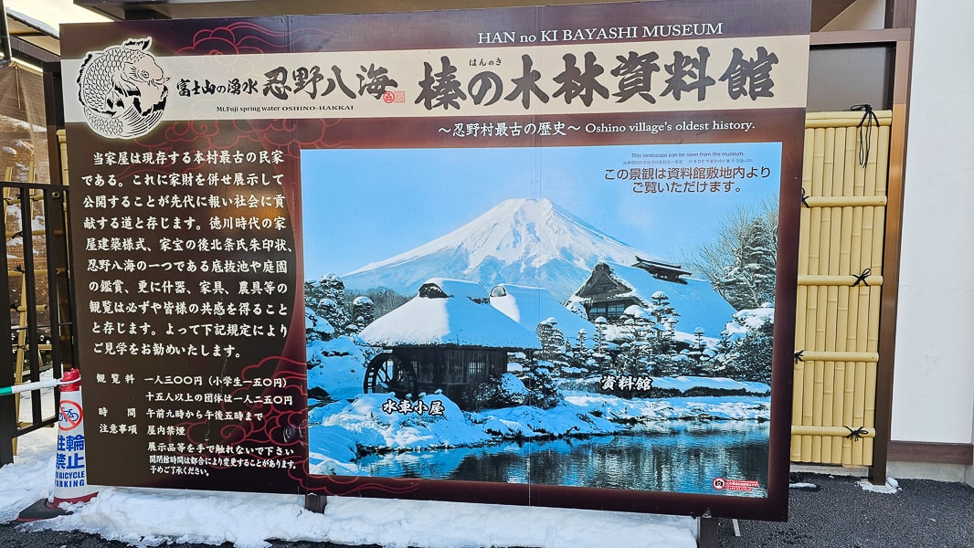 【日本山梨】忍野八海|富士山融雪湧泉池景,觀光客知名景點推薦 - 第67張圖