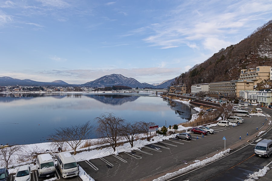 【日本山梨】美冨士園|河口湖旁逆富士山景觀,湖景山景相當推薦,平價划算的日式傳統旅館 - 第36張圖