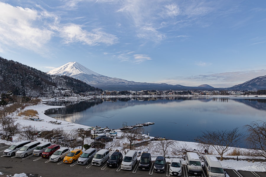 【日本山梨】美冨士園|河口湖旁逆富士山景觀,湖景山景相當推薦,平價划算的日式傳統旅館 - 第35張圖
