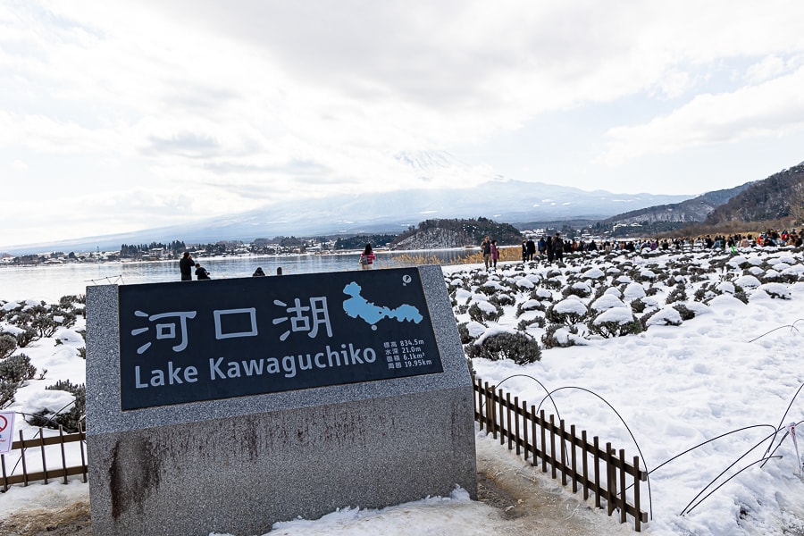 【日本山梨】富士五湖開車自駕旅遊|河口湖、西湖、精進湖、本栖湖,自駕一圈富士山雪景看到飽 - 第2張圖