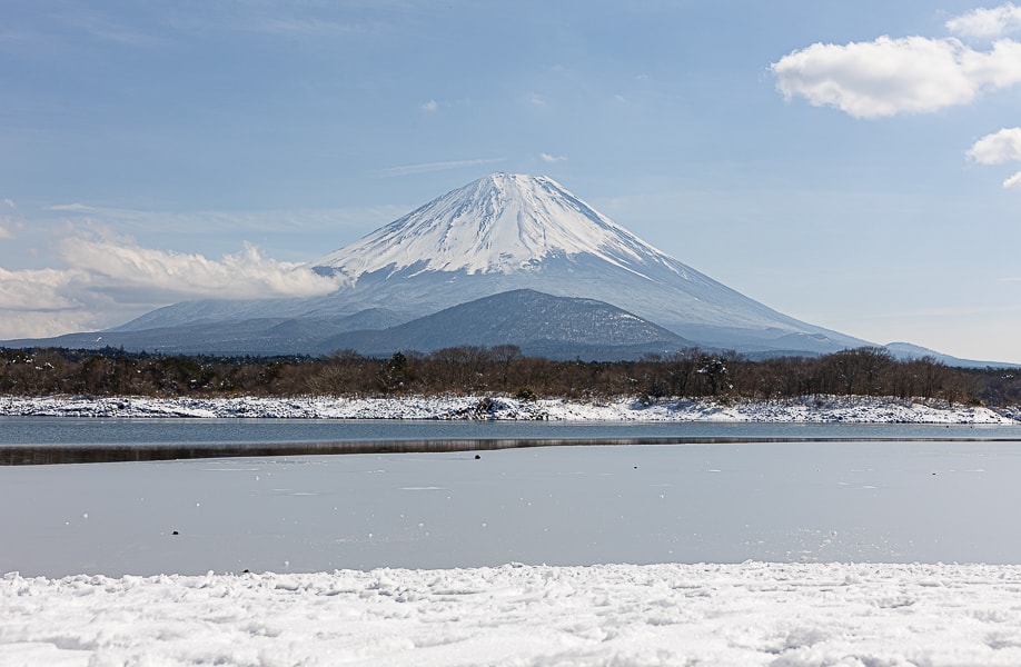 【日本山梨】富士五湖開車自駕旅遊|河口湖、西湖、精進湖、本栖湖,自駕一圈富士山雪景看到飽 - 第25張圖
