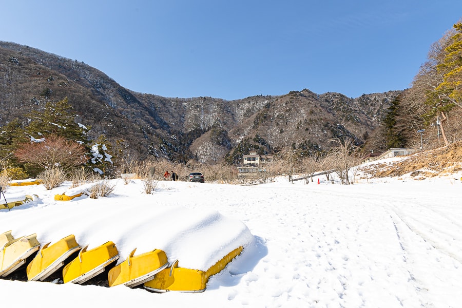【日本山梨】富士五湖開車自駕旅遊|河口湖、西湖、精進湖、本栖湖,自駕一圈富士山雪景看到飽 - 第29張圖