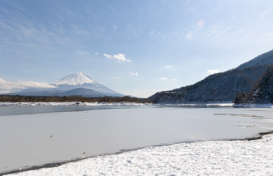 【日本山梨】富士五湖開車自駕旅遊|河口湖、西湖、精進湖、本栖湖,自駕一圈富士山雪景看到飽 - 第24張圖