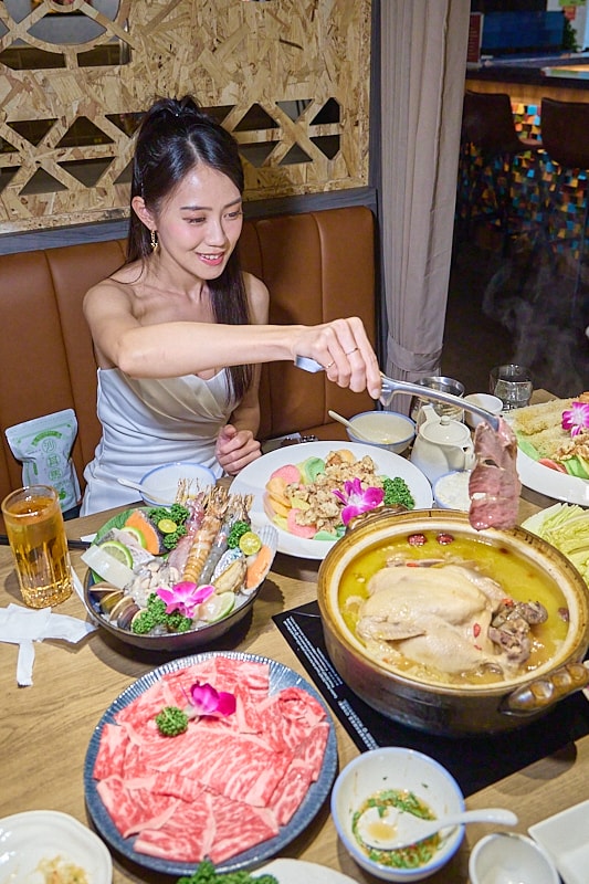 【台北中山】星曜雞湯|全雞熬煮金黃雞湯火鍋,台北特色鍋物必吃推薦,每月主題日超HIGH,新推出商業午餐個人獨享鍋雞湯 - 第30張圖