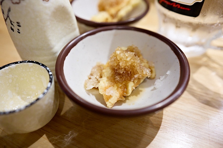 【新北三重】神居居酒屋|巷弄裡的深夜食堂日本酒種類多元,推薦牛腸鍋、炸鮟鱇魚、鮪魚醬油漬、明太子玉子燒 - 第19張圖
