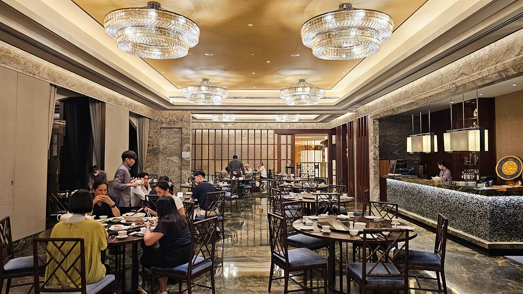 【台北中山】米香台菜餐廳|美福大飯店內的米其林一星推薦台菜合菜料理,推薦牛肋排、蜜汁排骨、鹹酥蝦、糯米椒牛肉 - 第4張圖