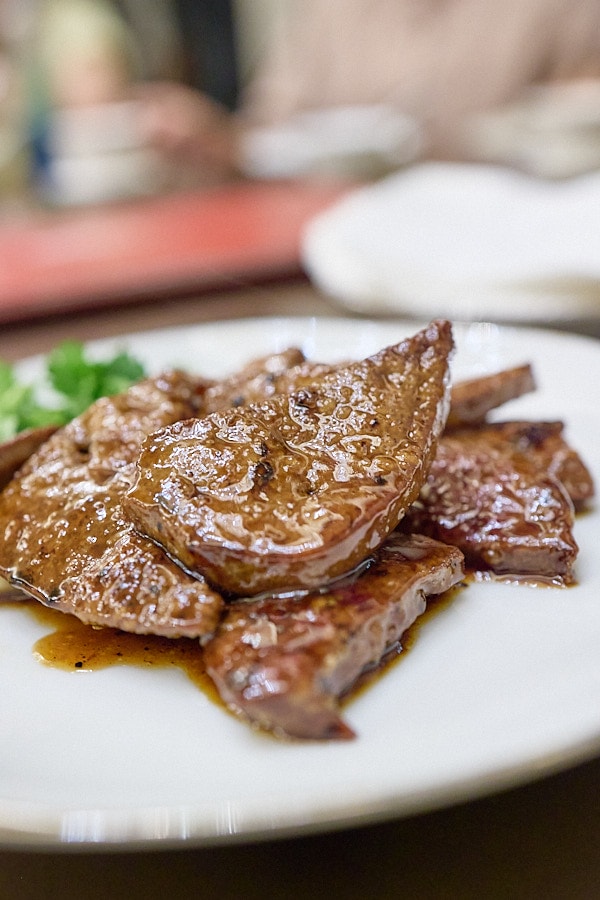 【台北中山】米香台菜餐廳|美福大飯店內的米其林一星推薦台菜合菜料理,推薦牛肋排、蜜汁排骨、鹹酥蝦、糯米椒牛肉 - 第9張圖