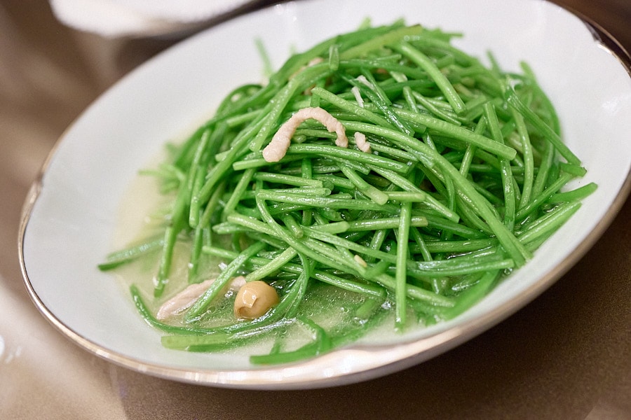 【台北中山】米香台菜餐廳|美福大飯店內的米其林一星推薦台菜合菜料理,推薦牛肋排、蜜汁排骨、鹹酥蝦、糯米椒牛肉 - 第14張圖