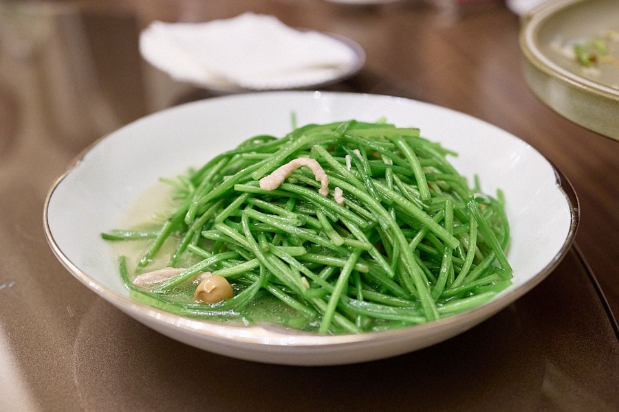 【台北中山】米香台菜餐廳|美福大飯店內的米其林一星推薦台菜合菜料理,推薦牛肋排、蜜汁排骨、鹹酥蝦、糯米椒牛肉 - 第15張圖