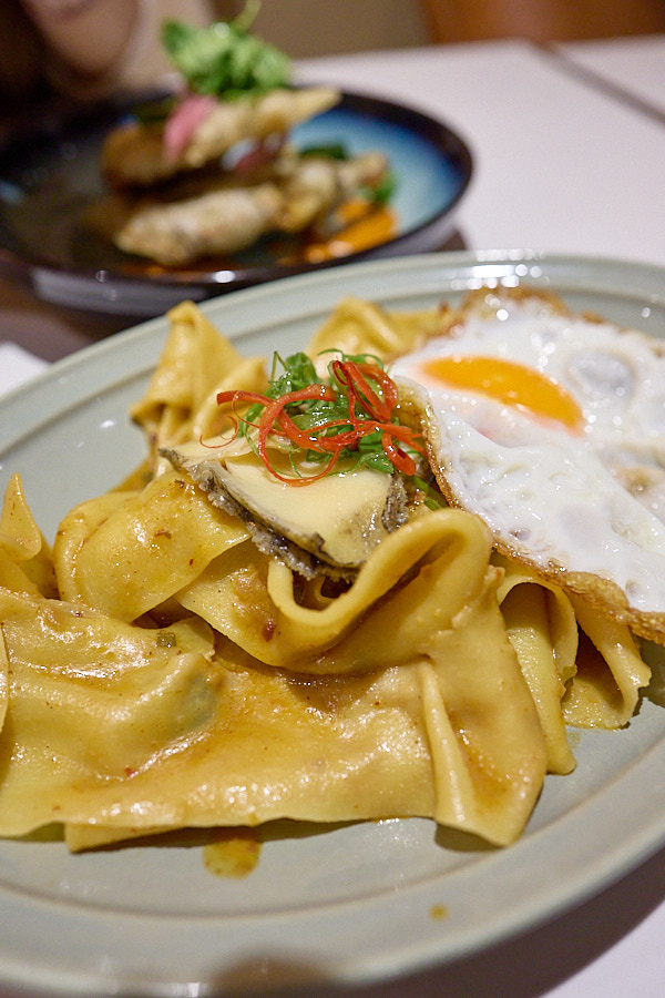 【台北松山】Pastaio Noodle cafe |敦北商圈小巨蛋站IG人氣難訂位名店,創意口味義大利麵,極厚布蕾法式土司也蠻有特色 - 第13張圖