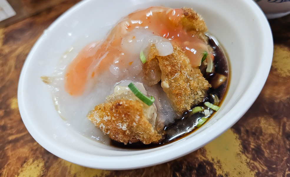 【台中北區】吳記脆皮肉圓|太原路在地老店小吃,香菇肉湯也好吃推薦 - 第7張圖