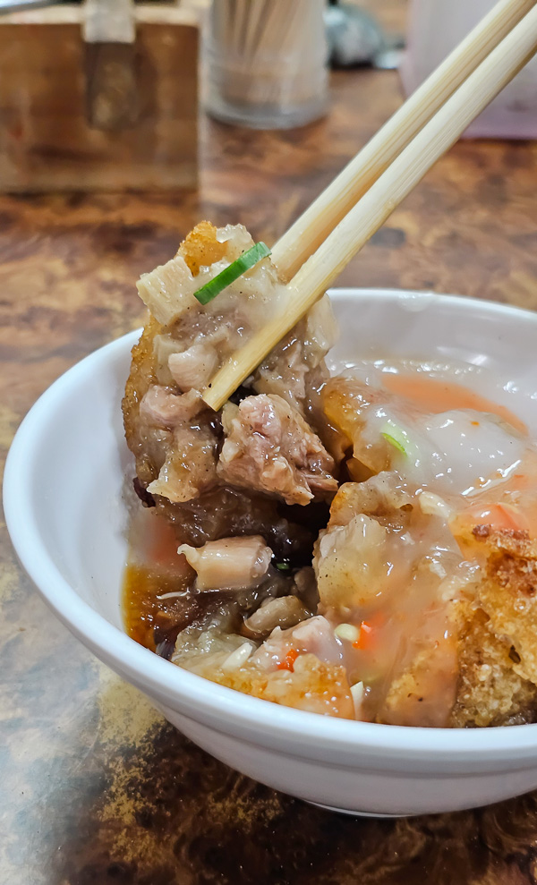 【台中北區】吳記脆皮肉圓|太原路在地老店小吃,香菇肉湯也好吃推薦 - 第8張圖