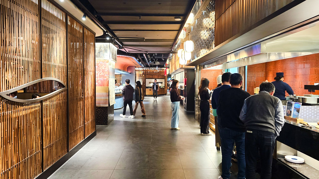 【台北士林】旭集 和食集錦 天母店｜庭園窗景大正浪漫日式洋風精緻BUFFET吃到飽，海鮮、鐵板推薦必吃