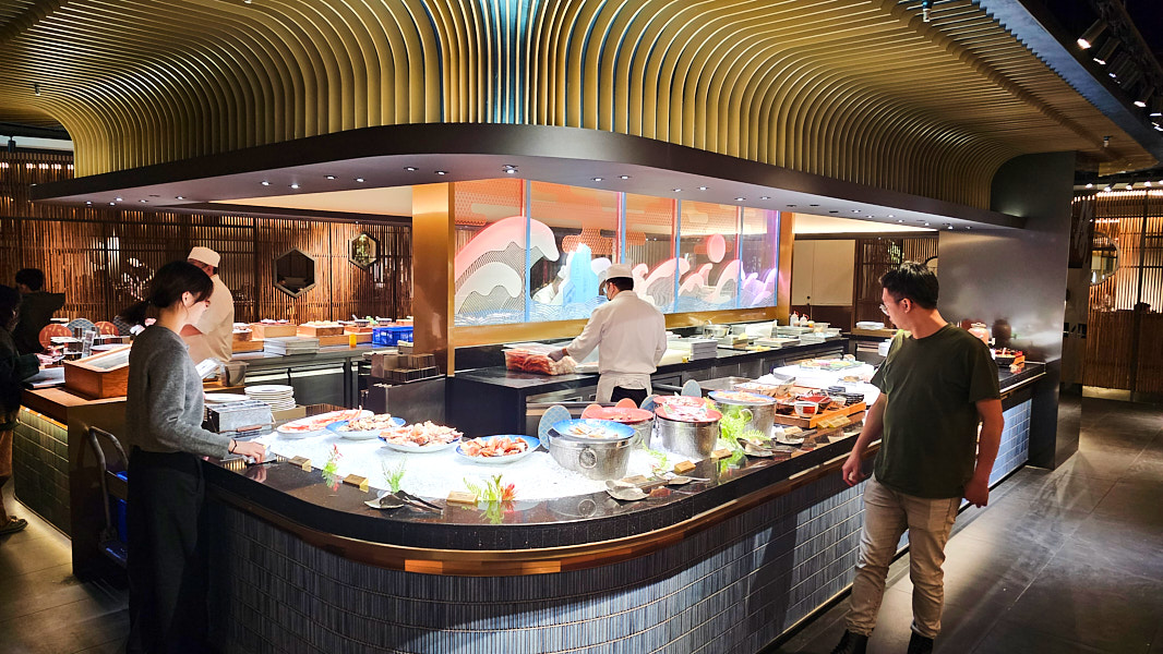 【台北士林】旭集 和食集錦 天母店｜庭園窗景大正浪漫日式洋風精緻BUFFET吃到飽，海鮮、鐵板推薦必吃