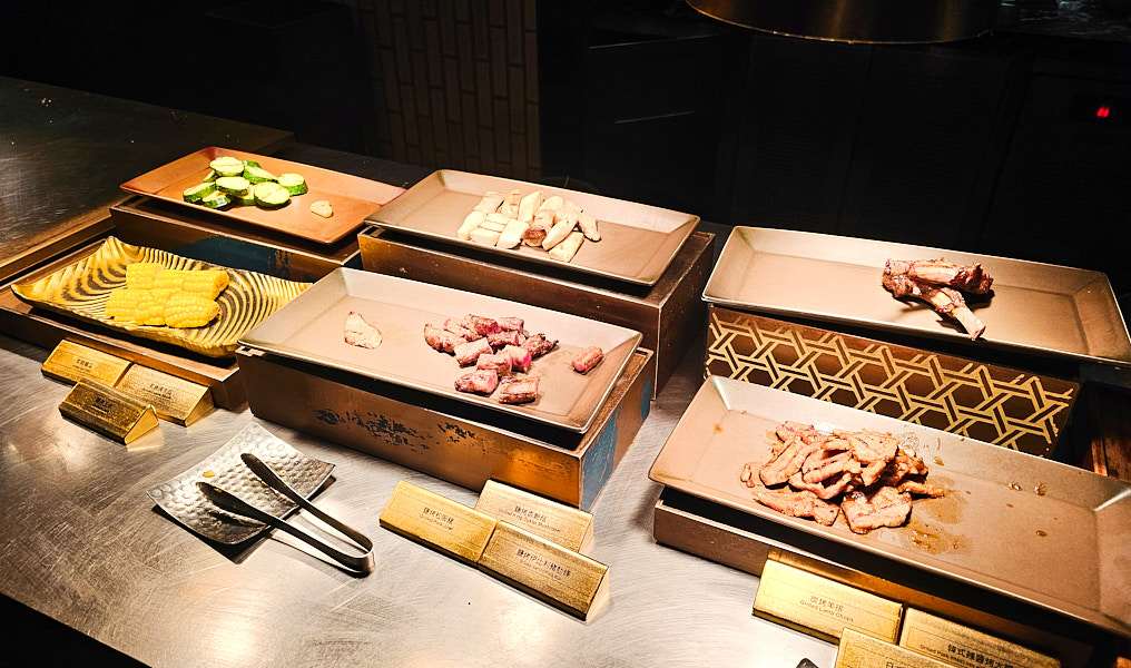 【台北士林】旭集 和食集錦 天母店｜庭園窗景大正浪漫日式洋風精緻BUFFET吃到飽，海鮮、鐵板推薦必吃