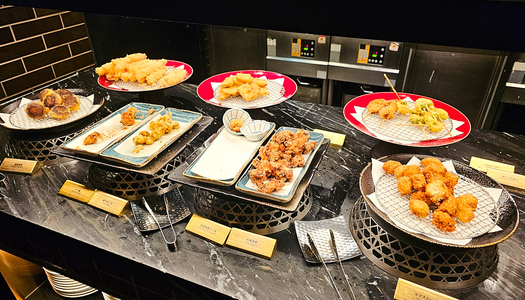 【台北士林】旭集 和食集錦 天母店｜庭園窗景大正浪漫日式洋風精緻BUFFET吃到飽，海鮮、鐵板推薦必吃