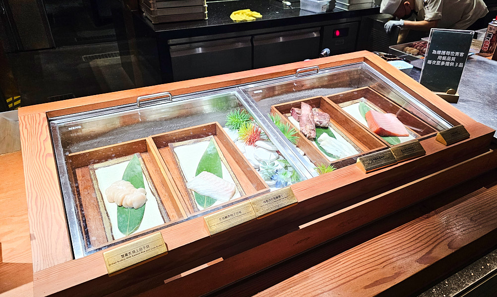 【台北士林】旭集 和食集錦 天母店｜庭園窗景大正浪漫日式洋風精緻BUFFET吃到飽，海鮮、鐵板推薦必吃