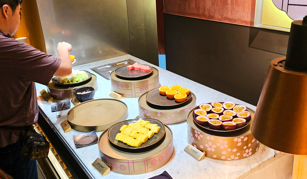 【台北士林】旭集 和食集錦 天母店｜庭園窗景大正浪漫日式洋風精緻BUFFET吃到飽，海鮮、鐵板推薦必吃