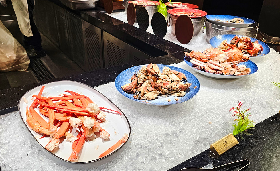 【台北士林】旭集 和食集錦 天母店｜庭園窗景大正浪漫日式洋風精緻BUFFET吃到飽，海鮮、鐵板推薦必吃