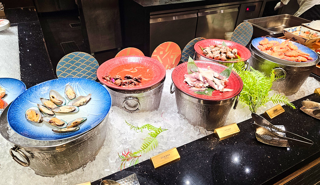 【台北士林】旭集 和食集錦 天母店｜庭園窗景大正浪漫日式洋風精緻BUFFET吃到飽，海鮮、鐵板推薦必吃