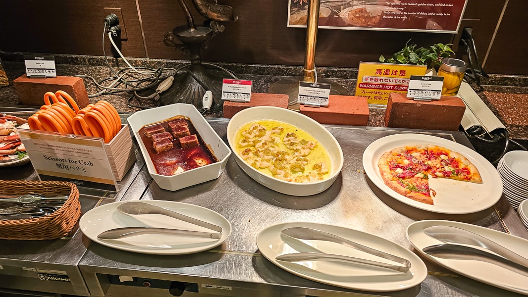 【日本大阪】Sky Dining 256 Stargate｜蟹腳牛排高空景觀吃到飽餐廳，近臨空城OUTLET及泉佐野