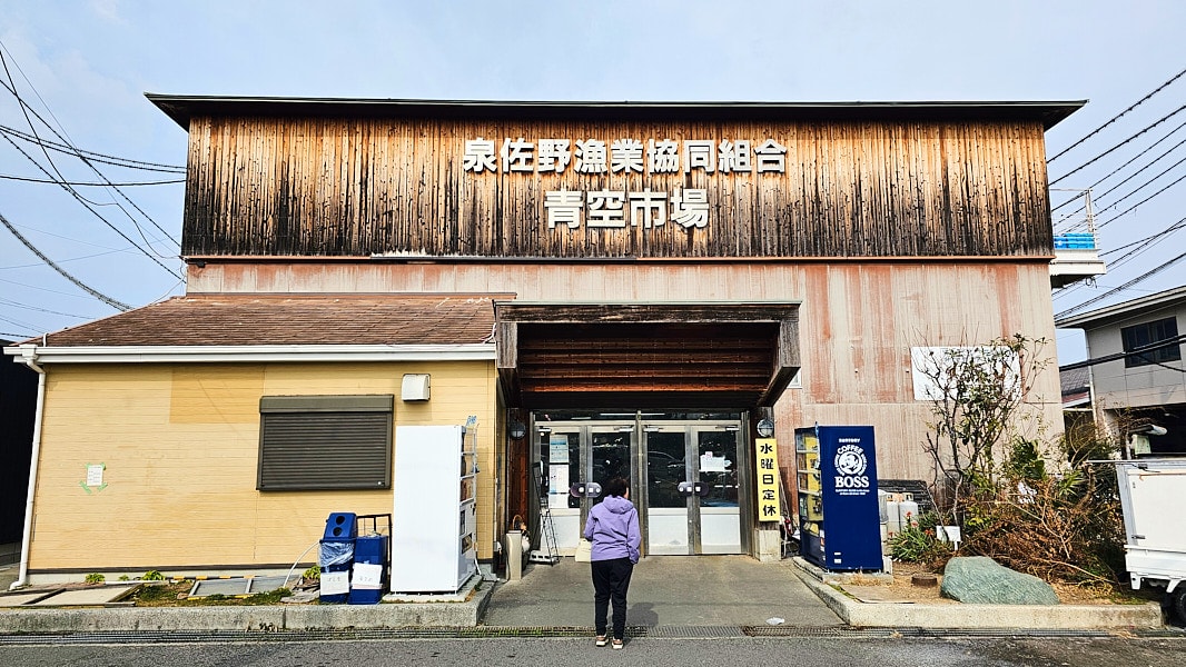 【日本大阪】泉佐野漁協青空市場|在地人漁市場實現海鮮自由,一樓買完二樓炭烤BBQ,自駕行程推薦美食 - 第1張圖 【日本大阪】泉佐野漁協青空市場|在地人漁市場實現海鮮自由,一樓買完二樓炭烤BBQ,自駕行程推薦美食