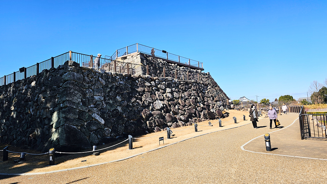 【日本奈良】郡山城(大和郡山城)｜限定盆梅展與梅花林園，天守台展望設施景也非常推薦